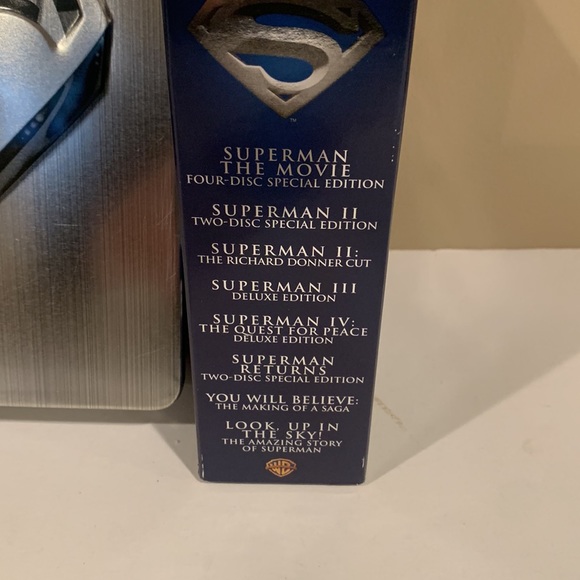 Complete SUPERMAN Movies Disc Set - Picture 3 of 5